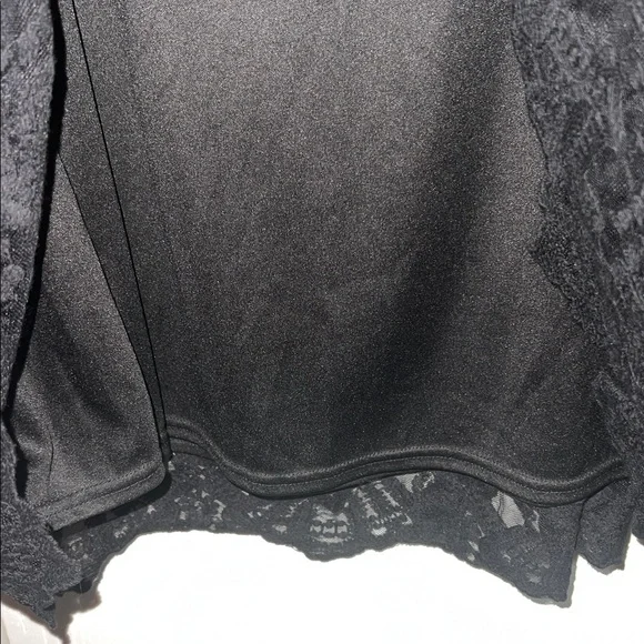 Double D Ranch Long Black Lace Skirt - Picture 4 of 8